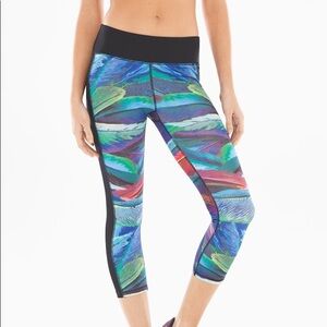 X by Gottex Colorful Capri leggings SP EUC